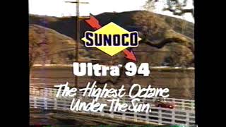 1991 Sunoco Ultra 94 Gasoline \