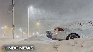 Blizzards slams the Northeast with intense snowfall and high winds