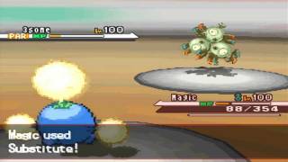 Pokemon Black \u0026 White Wi-Fi Battle: shofu vs Haydunn