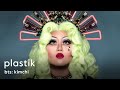 Kim Chi Behind the scenes of Plastik Magazine's cover shoot