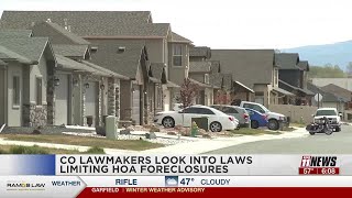 Colorado lawmakers look into laws limiting HOA foreclosures