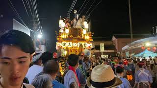 佐原の大祭　夏祭り　寺宿区　上仲町区　2022.7.17  香取街道　#佐原囃子