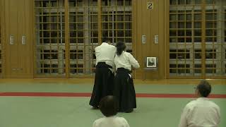 合気道　岡部智美師範　2025年秋田県合気道連盟寒稽古①　Aikido Tomomi Okabe 2025 Akita Prefecture Aikido Federation Kangeiko①