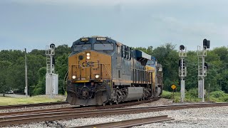 CSX ES44AH 3079 Leads Large Mani-Modal M514-02 on 8/3/23