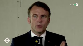 Emmanuel Macron au chevet de Mayotte - La Story - C à Vous