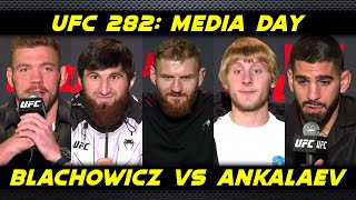 🔴 UFC 282: MEDIA DAY [ALL SCRUMS] Błachowicz, Ankalaev, Pimblett, Topuria and more!