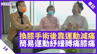 黃淑儀簡易運動提升膝蓋健康 鐘擺運動對付肩關節痛 曬太陽補充維他命D 加強肌肉舒緩膝蓋壓力 - 鄭丹瑞《健康旦》 #賽馬會齡活城巿 Part 14 (CC中文字幕)