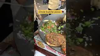 Most Famous Chole Kulche Pizza recipe in Street Food #shorts #youtubeshorts#streetfood #cholekulche