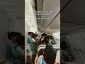 passenger tries to open korean air emergency exitdoor mid flight rrair koreanair shorts