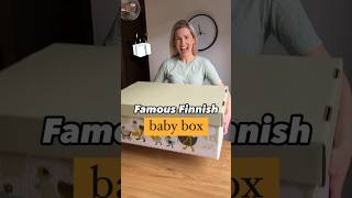 How cool is Finnish baby box?😍 #finland