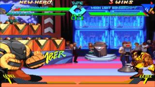 GGPO - Xmen Vs Street Fighter - Jeff(USA) Vs Davi(BRA) - FT10