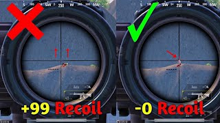 Tips for No Recoil Controlling Settings for Gyro Players for Accurate Spray in BGMI/PUBG MOBILE