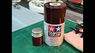 Decanting Tamiya TS-11 Rattle Can Paint