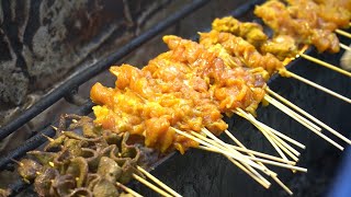 Chinatown Bangkok Thai Street Food - Je Aeng Pork Satay (since 1989)