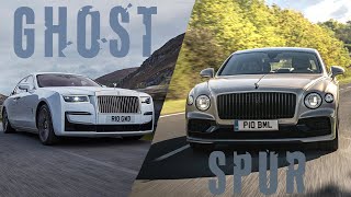 Rolls Royce Ghost vs Bentley Flying Spur First Edition Facts