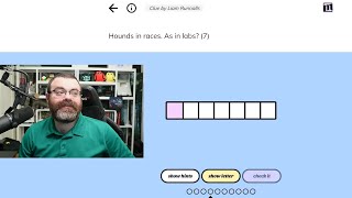 Minute Cryptic May 7th, 2025 #wordgames #crypticcrossword #crossword