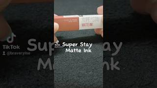 Super Stay Matte Ink Lip 365 Enthusiast #maybelline #lipstick #superstaymatteink #ลิปสติก #ลิปแมท