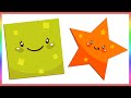 Shapes! Learn the Names of Shapes in English for Children