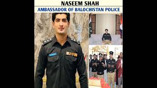 NASEEM SHAH APPOINTED AS GOODWILL AMBASSADOR OF BALOCHISTAN POLICE/#naseemshah #trending #viral