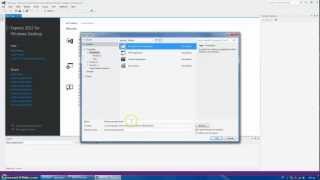 Visaual Basic 2012 Tutorial - Make a Hello World Application