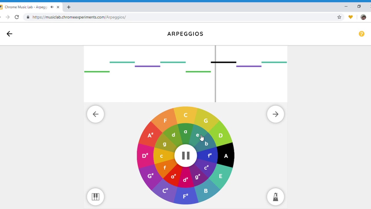 Google Chrome Music Lab - Spacever