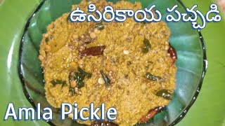 # Amla Pickle # అన్నం,ఇడ్లీ,దోస అన్నింటిలోకి ఎంతో ఉపయోగంగా ఉండే హెల్దీ ఉసిరికాయ పచ్చడి #