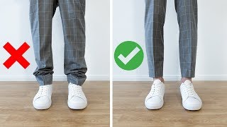 STYLINGTIPPS für MÄNNER ● Wie lang sollte meine Hose sein?