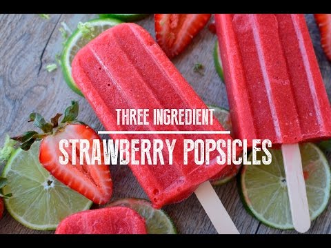 Strawberry Popsicles Strawberry Popsicles