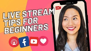 Easy YouTube & Facebook Live Streaming Tips for Beginners ~ Top tips to improve your livestreams