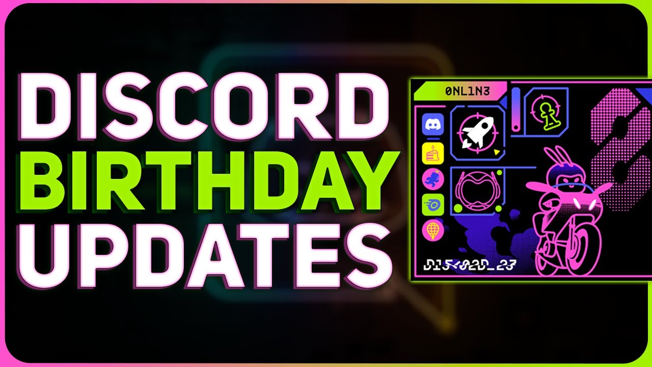 Discord's 8th Birthday Event (w/ Free Nitro!) - YouTube