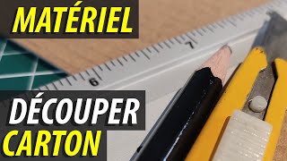 Comment couper du carton correctement et proprement, comment utiliser un cutter ?