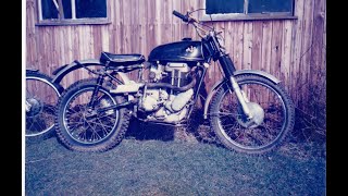 Albert an AJS Trials Bike Through Time 196? - 2022