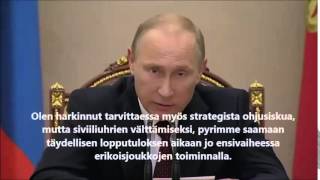 Vladimir Putinin salainen suunnitelma Suomen valtaamiseksi!