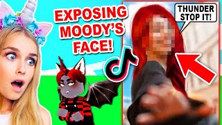 MOODYS FACE Was *LEAKED* By Her BROTHER On TIKTOK In Adopt Me! (Roblox)