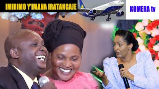 Pst Theogene birangiye yuriye indege na Madame/AP.Mingone Umwe mubagore bindashyikirwa abikoze neza