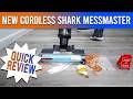 Shark HydroVac Cordless MessMaster WD261 Vacuum & Mop QUICK REVIEW