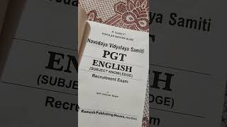 NVS PGT English Literature Book R.Gupta's/ Best book for English Literature PGT #uppgtenglish