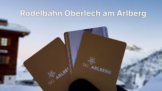 Rodelbahn Oberlech: Abenteuer in Lech am Arlberg