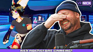 Real Comedian Tries VRChat Trolling! -- Nick Rochefort