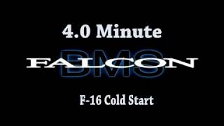 4.0 Minute Falcon - BMS 4.33 F-16 Startup Tutorial
