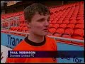 February 2001 - Dundee United Sign Paul Robinson - News Report