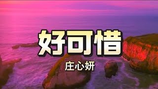 好可惜 - 庄心妍（抖音热门歌曲）「其实在心里 我真的好想求你别和我分离」  【动态歌词】