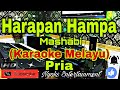 HARAPAN HAMPA - M. Mashabi (Karaoke) Melayu || Nada Pria || CIS=DO [Minor]