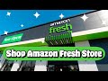 Let's Shop New Amazon Fresh Store Orange County - Coffee, Pizza & Sushi!