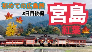 【広島】初めての広島旅！３日目(後編)「安芸の宮島」に上陸しました🕊2020.11