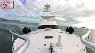 Gyro Stabiliser Quick MC2X 25K unit first sea trials on KEKOA