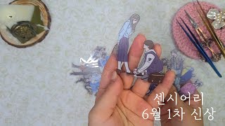 [talking🗣]센시어리|6월1차신상 소개|빈티지다꾸🫧|감성다꾸🍒|센포터즈1기✨️|vintage journal