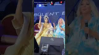 safiye soyman Bülent Ersoy'un sahnesine misafir oldu #bülentersoy #diva