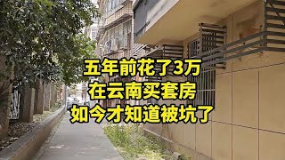 花3万元到云南小城买一套房，配套齐全四季如春，如今却肠子悔青