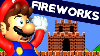 Mario's EPIC FIREWORK SHOW! #shorts